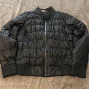Athleta Black womens puffy coat size small